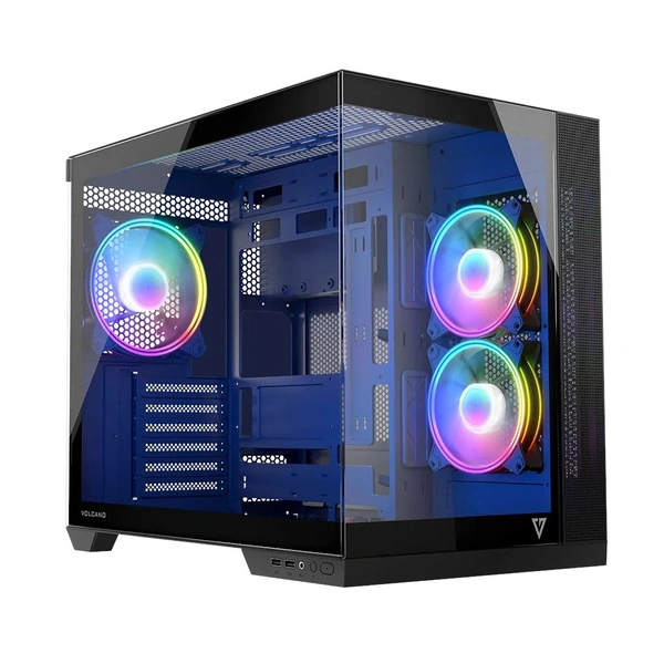 Gamingowy MODECOM Volcano Panorama APEX 3F Tower AMD Ryzen 5 5600 3,5 GHz / 32 GB / 2 TB SSD / Win 11 + Nvidia GeForce RTX 5060 [8 GB]