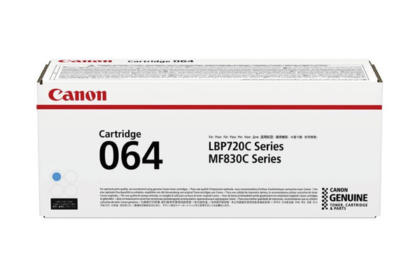 Canon CRG064, CRG-064, 4935C001 5k Cyan do Canon LBP720 LBP722 LBP732 MF830 MF832 MF842 Toner Oryginalny