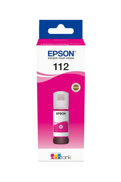 Epson 112 T06C3, C13T06C34A 6k Magenta do Epson EcoTank L6460, L6490, L6550, L6570, L11160, L15150, L15160 Epson EcoTank Pro L6580, L15180 Tusz Oryginalny