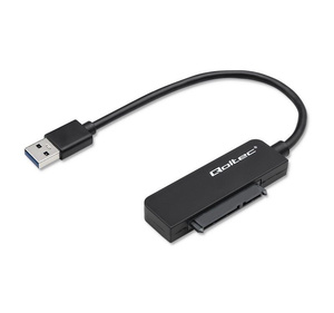 Adapter SATA do USB-A 3.0 Qoltec 52268 / SSD / HDD / 2,5" / 5Gb/s