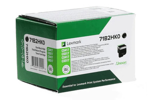 Lexmark 71B2HK0 6k Black do Lexmark CS417 CS517 CX417 CX517 Toner Oryginalny