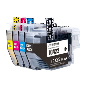 Zestaw tuszy LC422 CMYK do drukarek Brother MFC-J5340DW / J5740DW / J6940DW – zamiennik DDPrint – wysoka wydajność