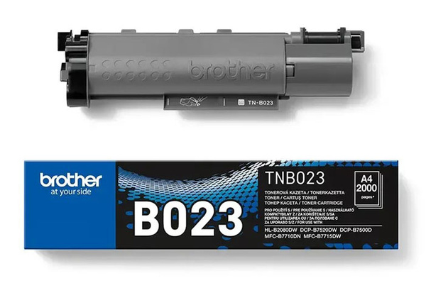 Brother TN-B023, TNB023 2k Black do Brother DCP-B7500, DCP-B7520, HL-B2080, MFC-B7710, MFC-B7715 Toner Oryginalny