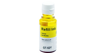 Tusz GT52 70ml yellow do HP DeskJet GT5810 / GT5820 / Ink Tank 315 / 415 / Smart Tank 515 DDPrint Nowy