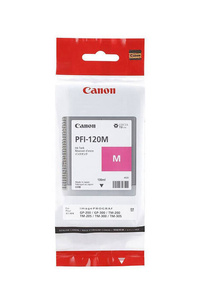 Canon PFI-120M, PFI120M (2887C001) 120ml Magenta do Canon TM200, TM300, TM205 Tusz Oryginalny