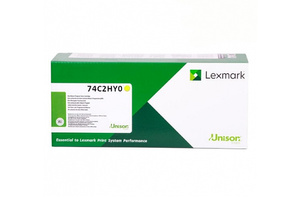 Lexmark 74C2HY0 12k Yellow do Lexmark CS725 Toner Oryginalny