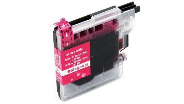 Tusz LC985 Magenta do drukarek Brother DCP-J125 / DCP-J315W – zamiennik DDPrint – 25 ml