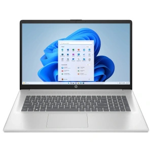 Nowy HP 17-CP3005 Ryzen 5 7430U 2,3 GHz / 32 GB / 480 SSD / 17,3" FullHD / Win 11, srebrny
