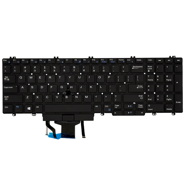 Klawiatura podświetlana do Dell Precision 7530 7540 7730 7740 / 06P79