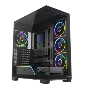 Gamingowy MODECOM Volcano Stellar PLUS ARGB MIDI 5F Tower AMD Ryzen 5 5600 3,5 GHz / 16 GB / 480 SSD / Win 11 + Nvidia GeForce RTX 5060 Ti [8 GB]