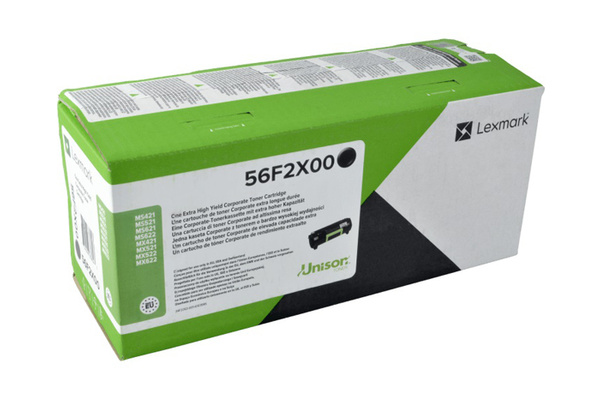 Lexmark 56F2X00 20k Black do Lexmark MS421 MS521 MS621 MS622 MX421 MX521 MX522 MX622 Toner Oryginalny