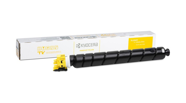 Kyocera TK8365, TK-8365 (1T02YPANL0) 12k Yellow do Kyocera TASKalfa 2554, 2554ci Toner Oryginalny