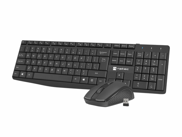 Zestaw bezprzewodowy klawiatura + mysz Natec SQUID NZB-1989