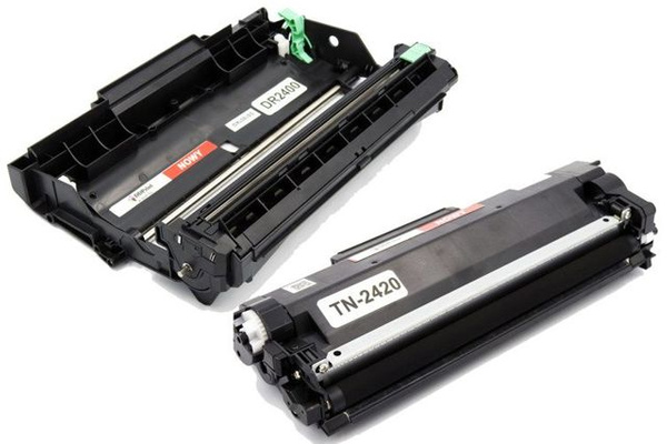 Zestaw toner TN2420 + bęben DR2400 Black do drukarek Brother DCP-L2530DW / MFC-L2710DN – zamiennik – wysoka wydajność