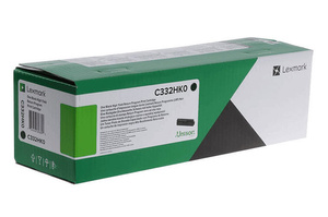 Lexmark C332HK0 3k Black do Lexmark C3326 MC3326 Toner Oryginalny