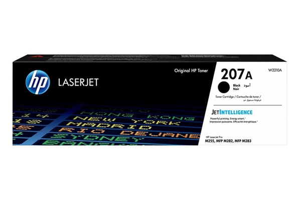 HP 207A W2210A 1,35k Black do HP Color LaserJet Pro M255 M282 M283 Toner Oryginalny