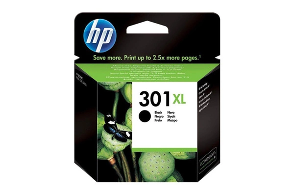 HP 301XL (CH563EE) 0,48k Black Tusz Oryginalny