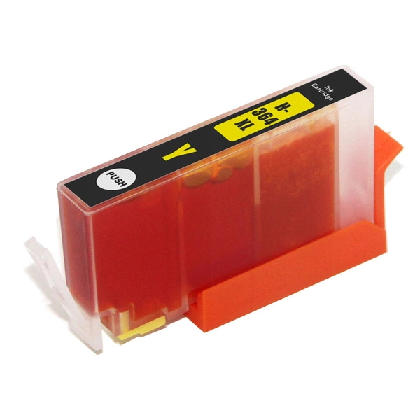 Tusz 364XL Yellow 14,5ml do HP DeskJet 3070a 3520 3521 3522 3524 OfficeJet 4610 4620 4622 7515 PhotoSmart 5510 5515 5520 5524 6510 6520 7510 7520 b110 DDPrint  Nowy