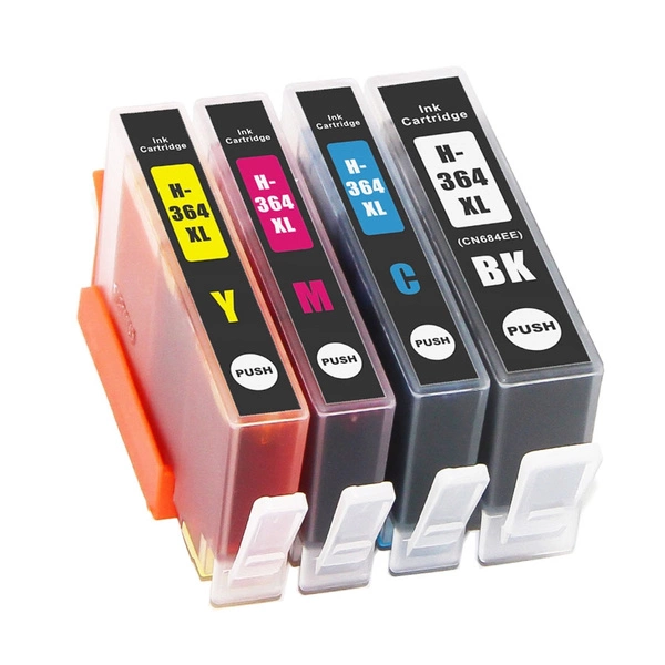 Tusz HP 364XL CMYK do drukarek HP DeskJet / PhotoSmart – zamiennik DDPrint – komplet 4 szt.