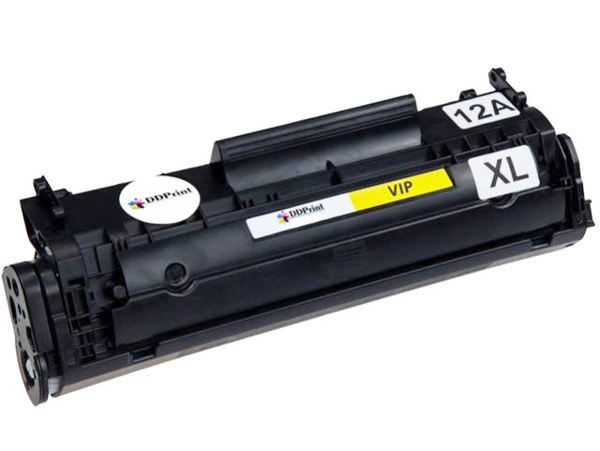 Toner zgodny z HP 12A Q2612A 3K czarny marki DDPrint VIP do HP LaserJet 1010/1012 1015/1018 1020/1022 1022n/3015 3020/3030 3050/3052 3055/M1005 M1319