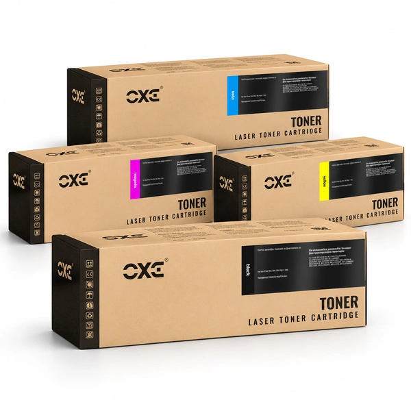 Zestaw tonerów OXE TN 247BK TN 247C TN 247M TN 247Y CMYK 3000/2300 stron do Brother HL L3210 DCP L3510 MFC L3770