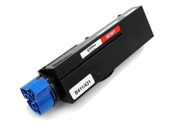 Toner zgodny z OKI 44574702 3k Black marki DDPrint do B411 B431 MB461 MB471 MB491