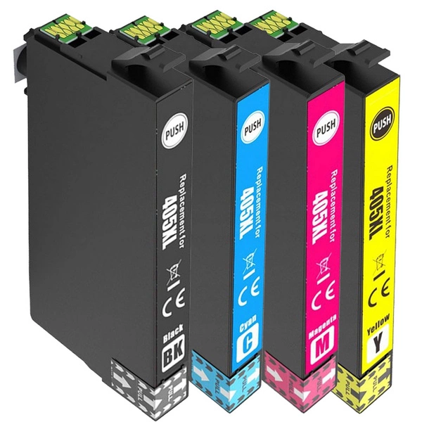 Komplet tusze 405XL CMYK do Epson WF3820 WF3825 WF4820 WF4825 WF4830 WF7830 WF7835 WF7840 DDPrint Nowy