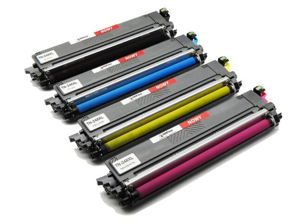 Zestaw tonerów TN248XL CMYK do drukarek Brother HL / DCP / MFC – zamiennik DDPrint – wysoka wydajność