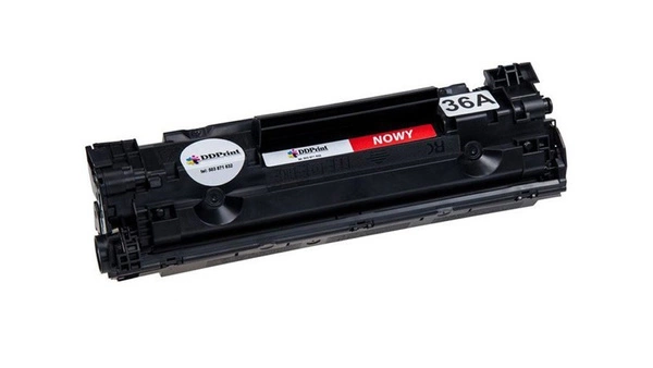 Toner CB436A (HP 36A) Black do HP LaserJet P1505 / M1120 / M1522 – zamiennik DDPrint – 2000 stron