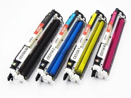 Zestaw tonerów CE310A–CE313A CMYK do drukarek HP LaserJet Pro CP1025 / M175 – zamiennik DDPrint – wysoka wydajność