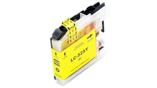 Tusz LC525Y Yellow do drukarek Brother DCP-J100 / MFC-J200 – zamiennik DDPrint – 20 ml
