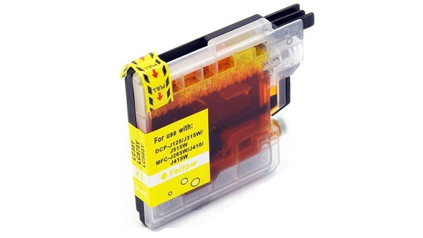 Zgodny z Brother LC985 25ml Yellow tusz do Brother DCP-J125 DCP-J315W DCP-J140W DCP-J515W DDPrint Nowy