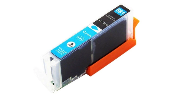 Tusz CLI-581XXL Cyan do drukarek Canon PIXMA TS6250 / TS6350 / TS8150 / TS9550 – zamiennik DDPrint – 13 ml