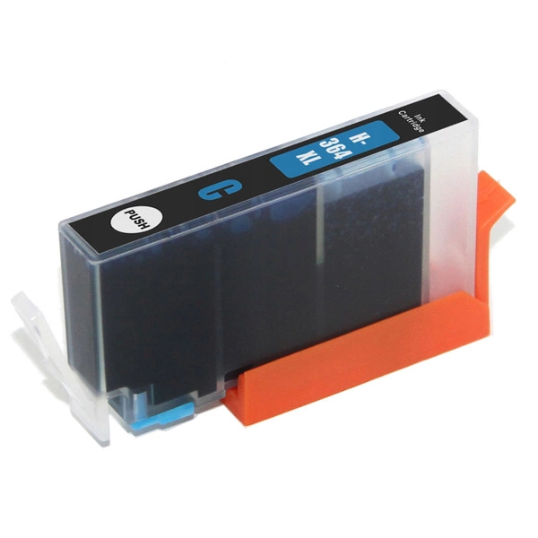 Tusz 364XL Cyan 14,5ml do HP DeskJet 3070a 3520 3521 3522 3524 OfficeJet 4610 4620 4622 7515 PhotoSmart 5510 5515 5520 5524 6510 6520 7510 7520 b110 DDPrint Nowy