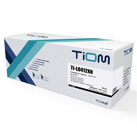 Zgodny Toner Tiom Ti-LO412XN zamiennik Oki 412XN | 45807106 | 7k | black